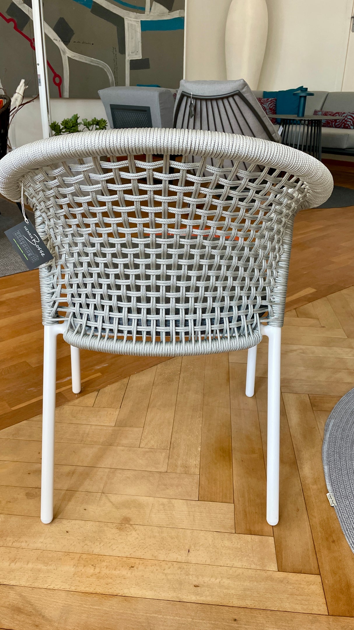 Solpuri Tischgruppe - Grid Dining Tisch mit 4 Jooy Stühlen