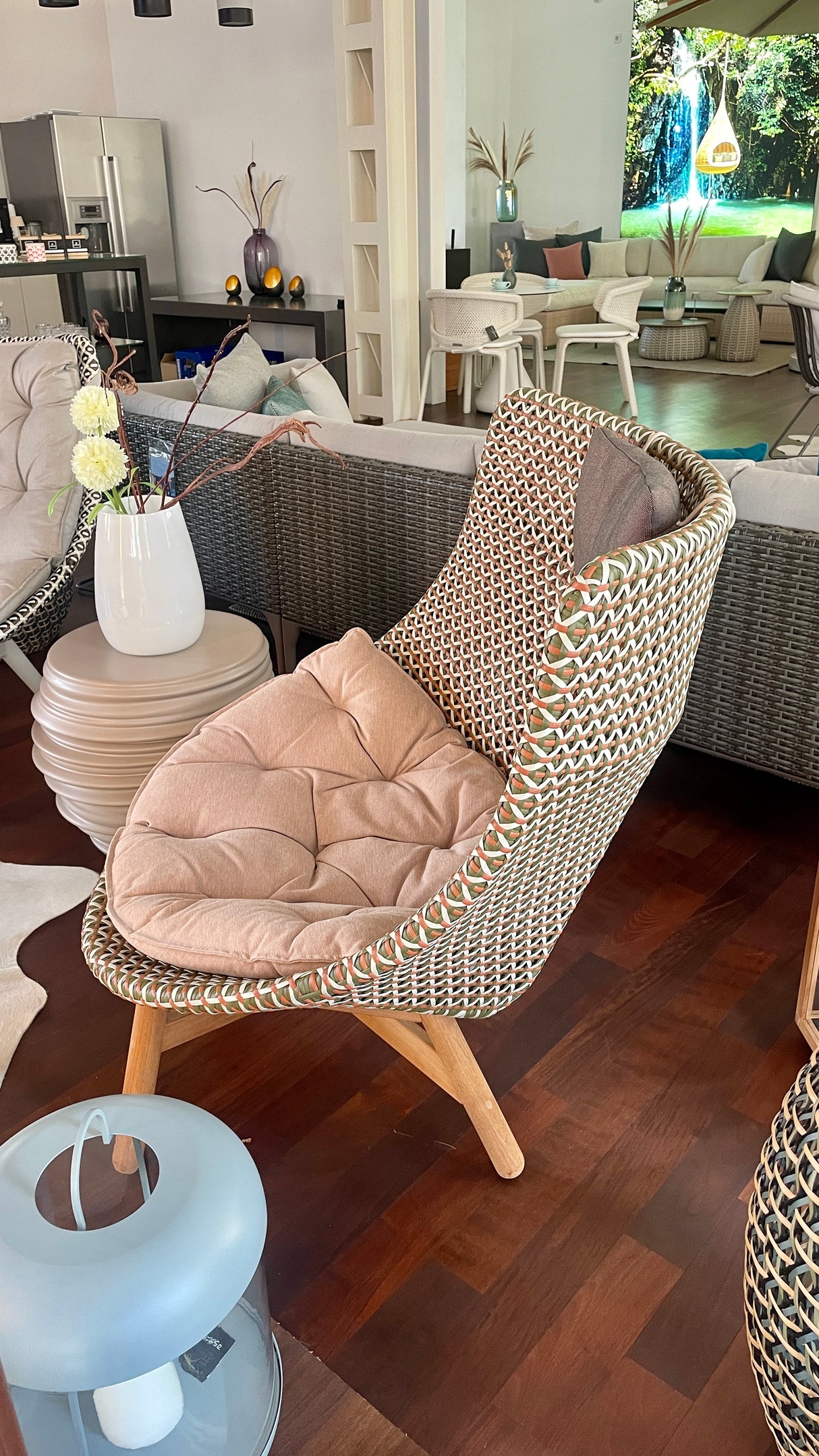 DEDON MBRACE Hochlehner inkl. Sitz & Nackenkissen