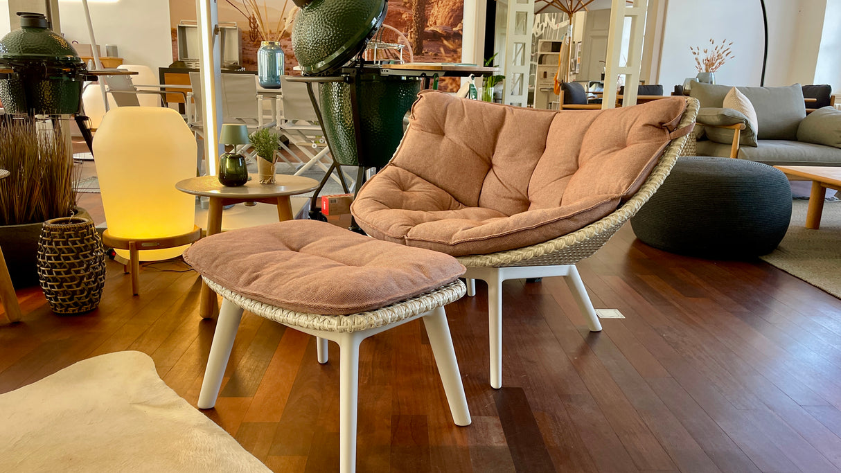 DEDON MBRACE Lounge Sessel & Hocker