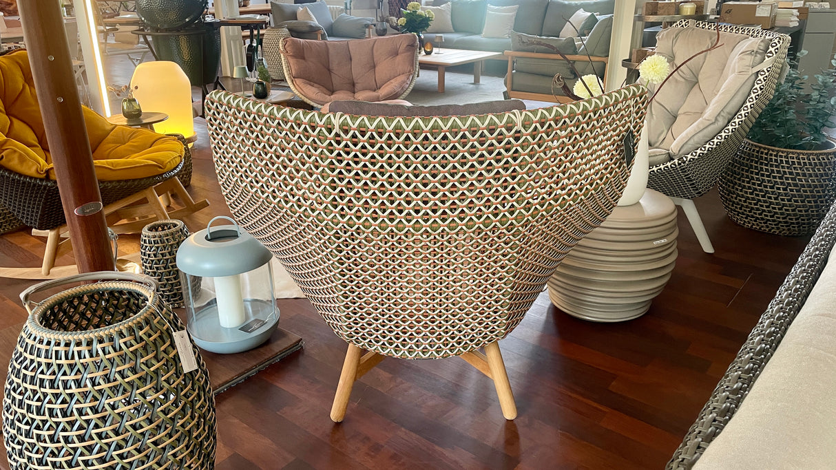 DEDON MBRACE Hochlehner inkl. Sitz & Nackenkissen