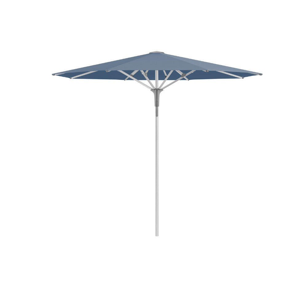 Glatz Gastronomieschirm - FORTINO Pro, Gestell Aluminium natureloxiert, Ø 250 cm - Ø 300 cm, rund