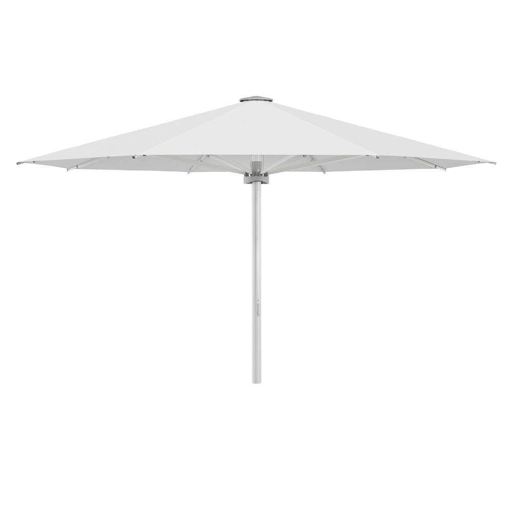 Glatz Großschirm - PALAZZO Style/E, Gestell Aluminium natureloxiert, mit Motor - rund