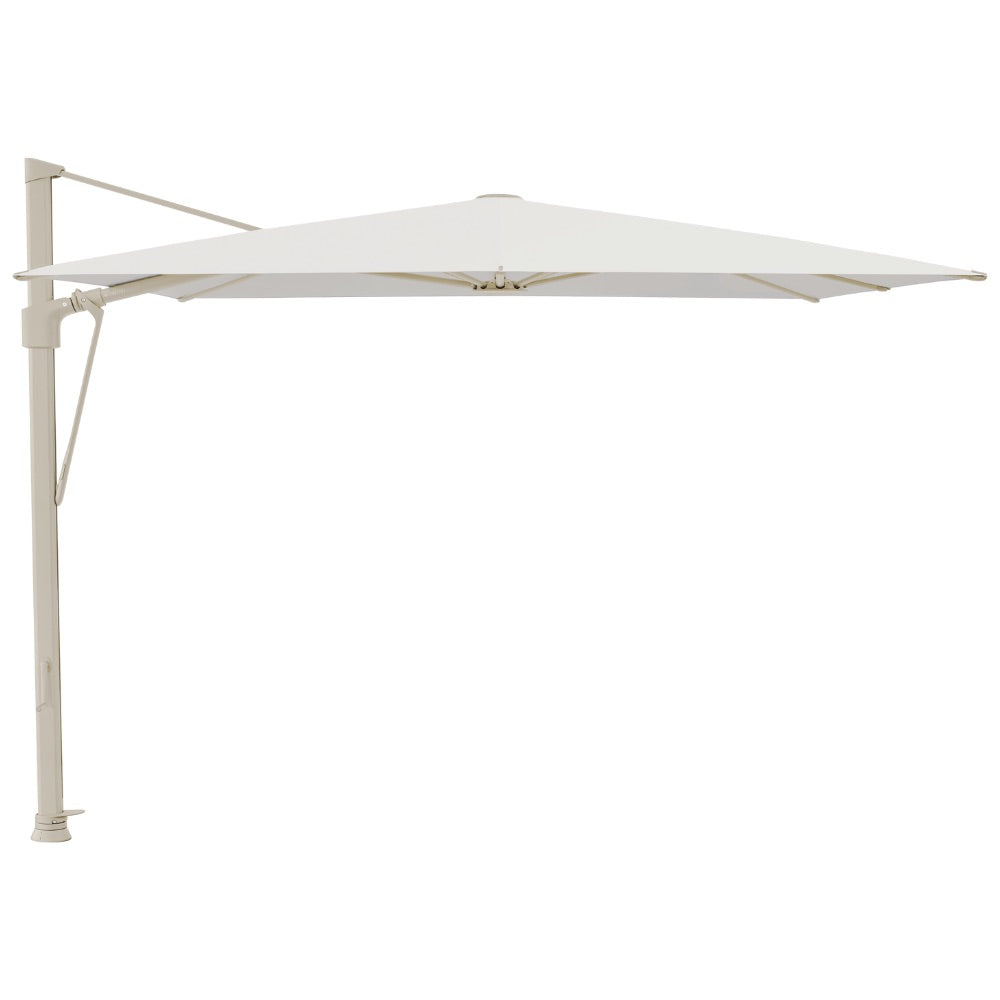 Glatz VITA Sfera Ampelschirm, Gestell Aluminium, seidengrau oder anthrazit pulverbeschichtet, 300 x 300, 350 x 350 & 400 x300 cm