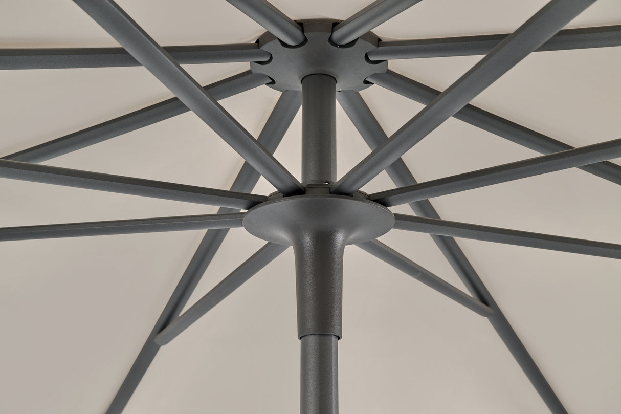 Glatz SMART Sonnenschirm anthrazit pulverbeschichtet - quadratisch