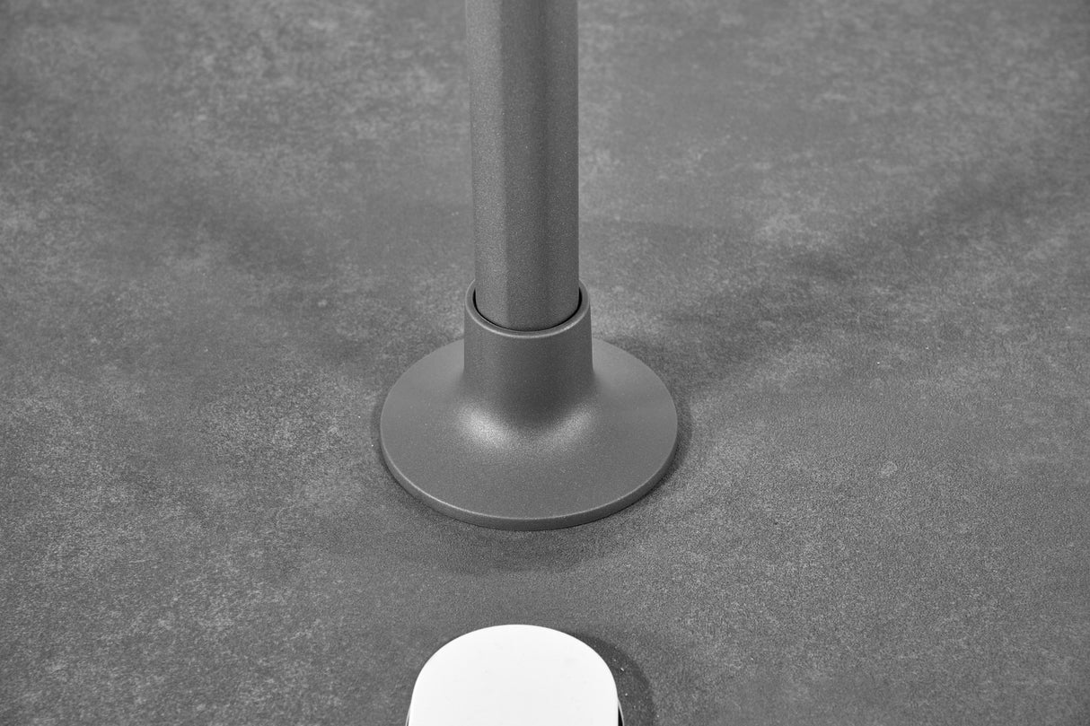 Glatz SMART Sonnenschirm anthrazit pulverbeschichtet - quadratisch