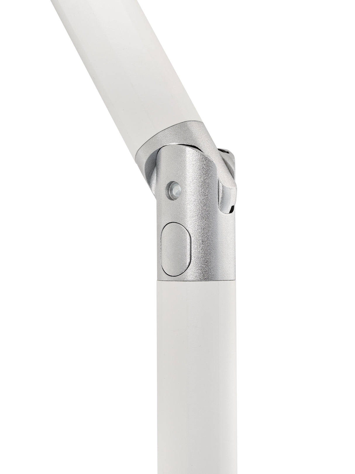 Glatz SMART Sonnenschirm matt weiß pulverbeschichtet - quadratisch