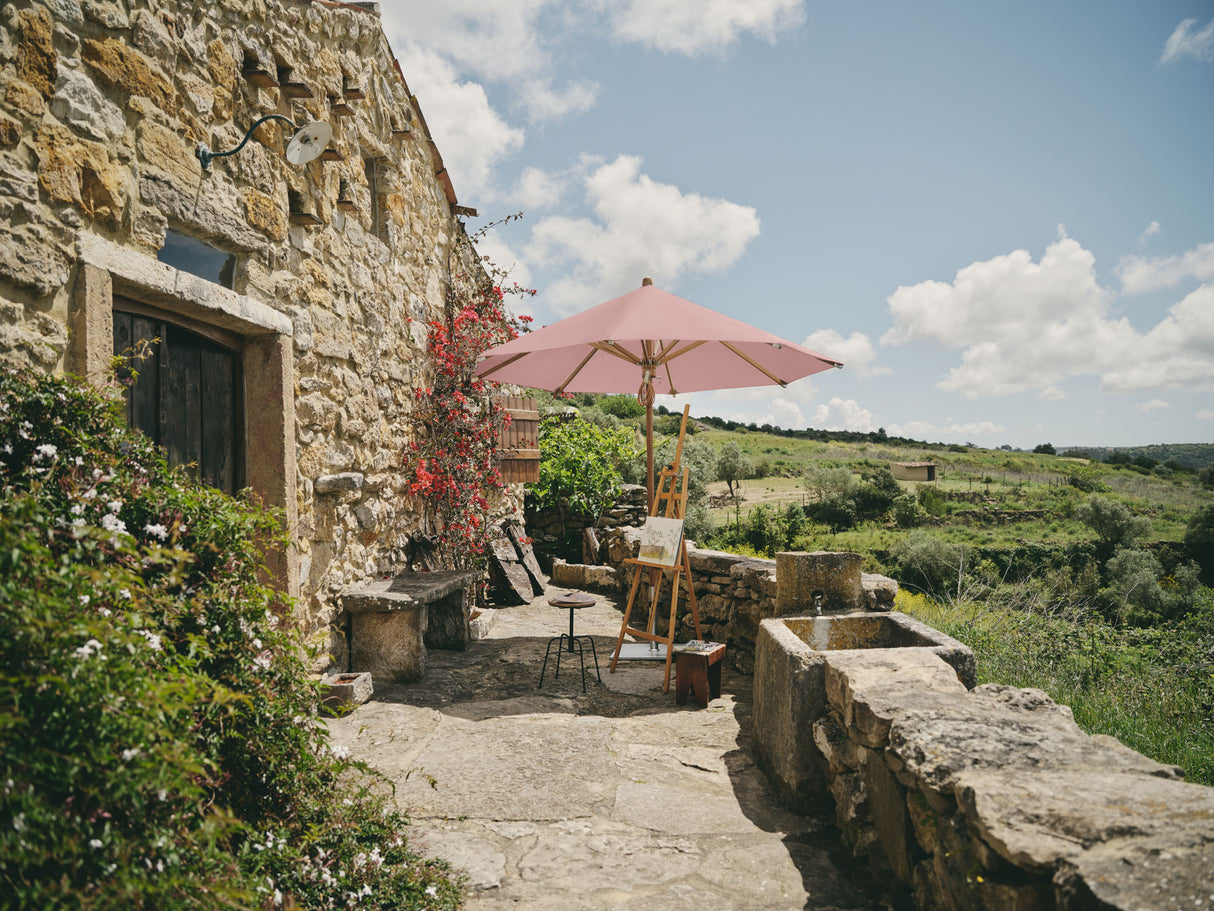 Glatz TEAKWOOD Sonnenschirm - rund
