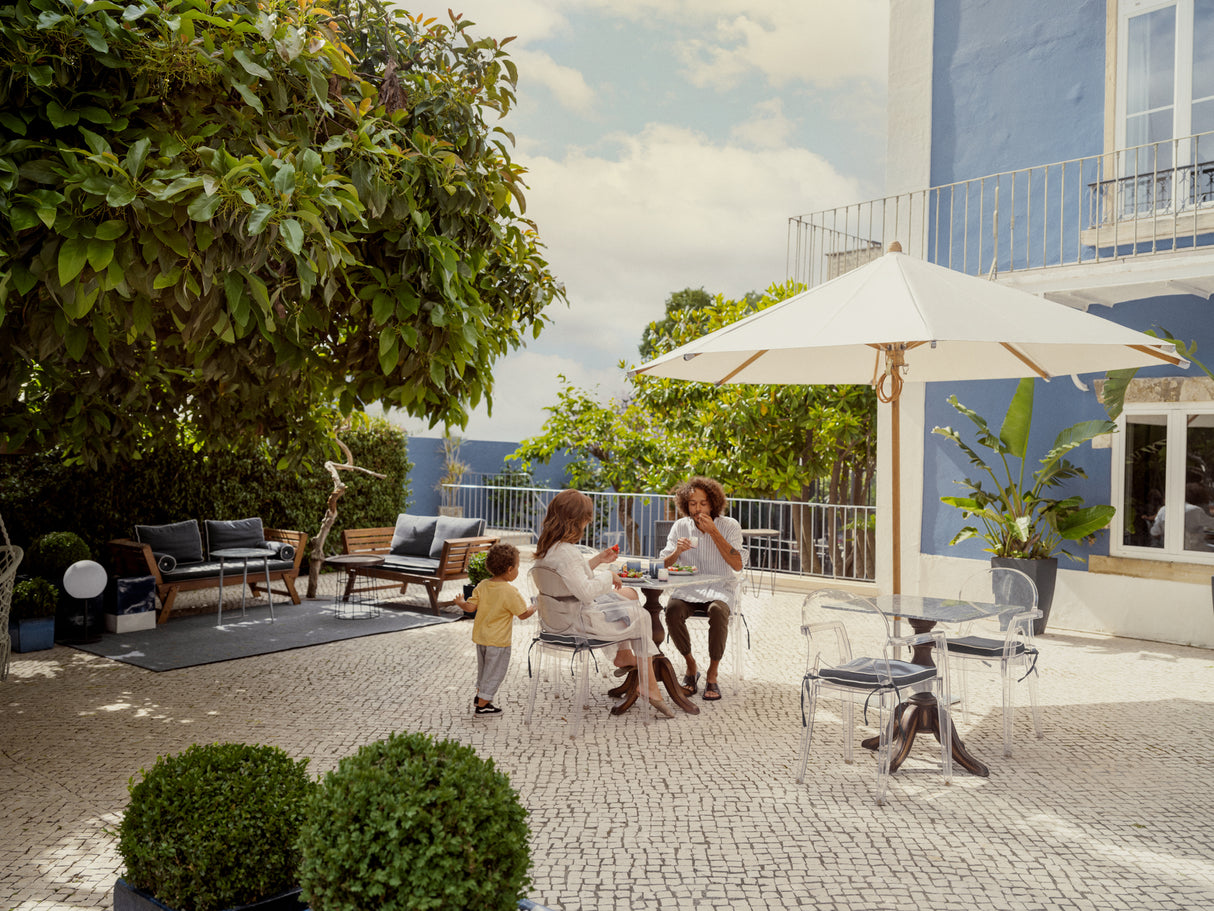 Glatz TEAKWOOD Sonnenschirm - rund