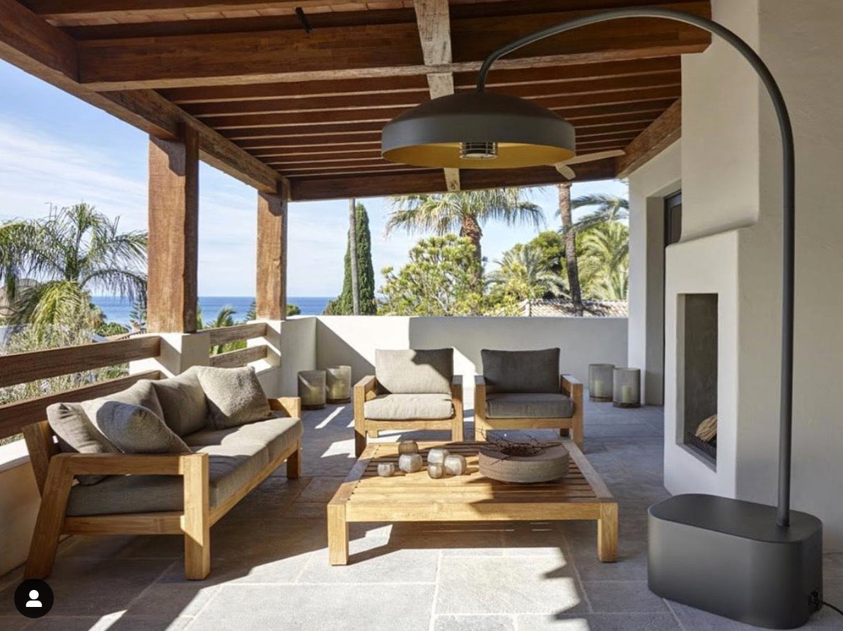 Heatsail Disc Heizstrahler by Piet Boon