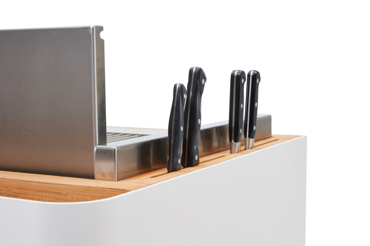 INDU+ Intas Trolley - inkl. Gasgrill, zusätzlichen Grillrost, Flammenverteiler & Teppanyaki Platte