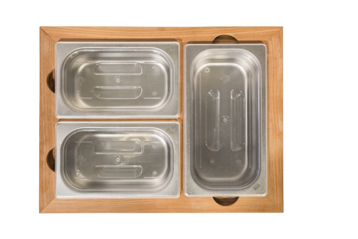 INDU+ Container Box Set Teak