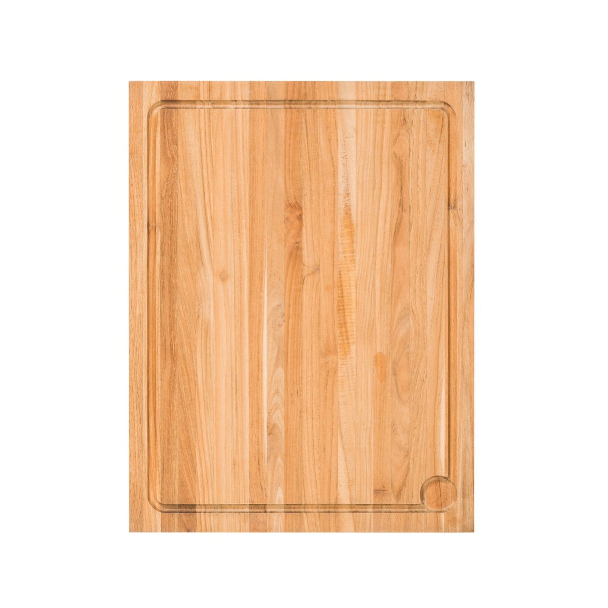 INDU+ Schneidebrett aus Teak für Teppanyaki Platte 58