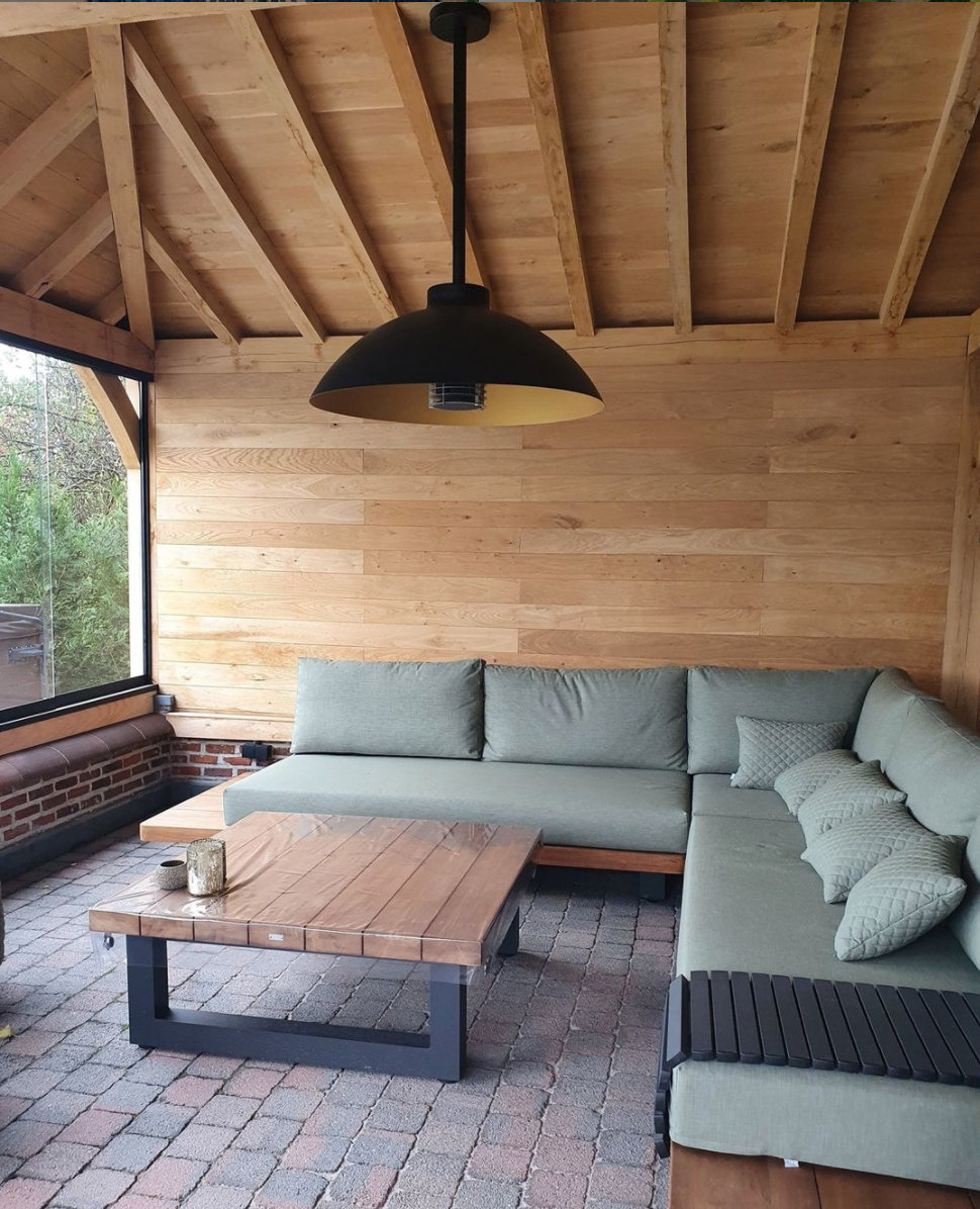 Heatsail Dome Heizstrahler - Hängend - Midnight - Maximale Deckenhöhe 3,60 m