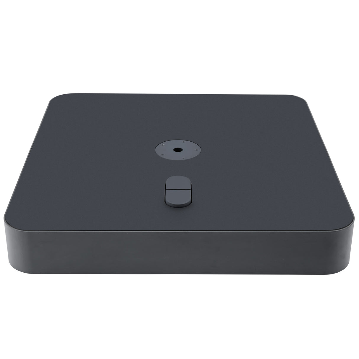 Glatz - Rollensockel M4, Rahmen anthrazit, 180 kg, mit Decorplatte anthrazit