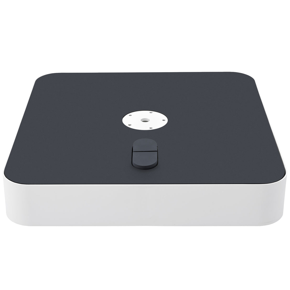 Glatz - Rollensockel M4, Rahmen weiss , 120 kg, mit Decorplatte anthrazit