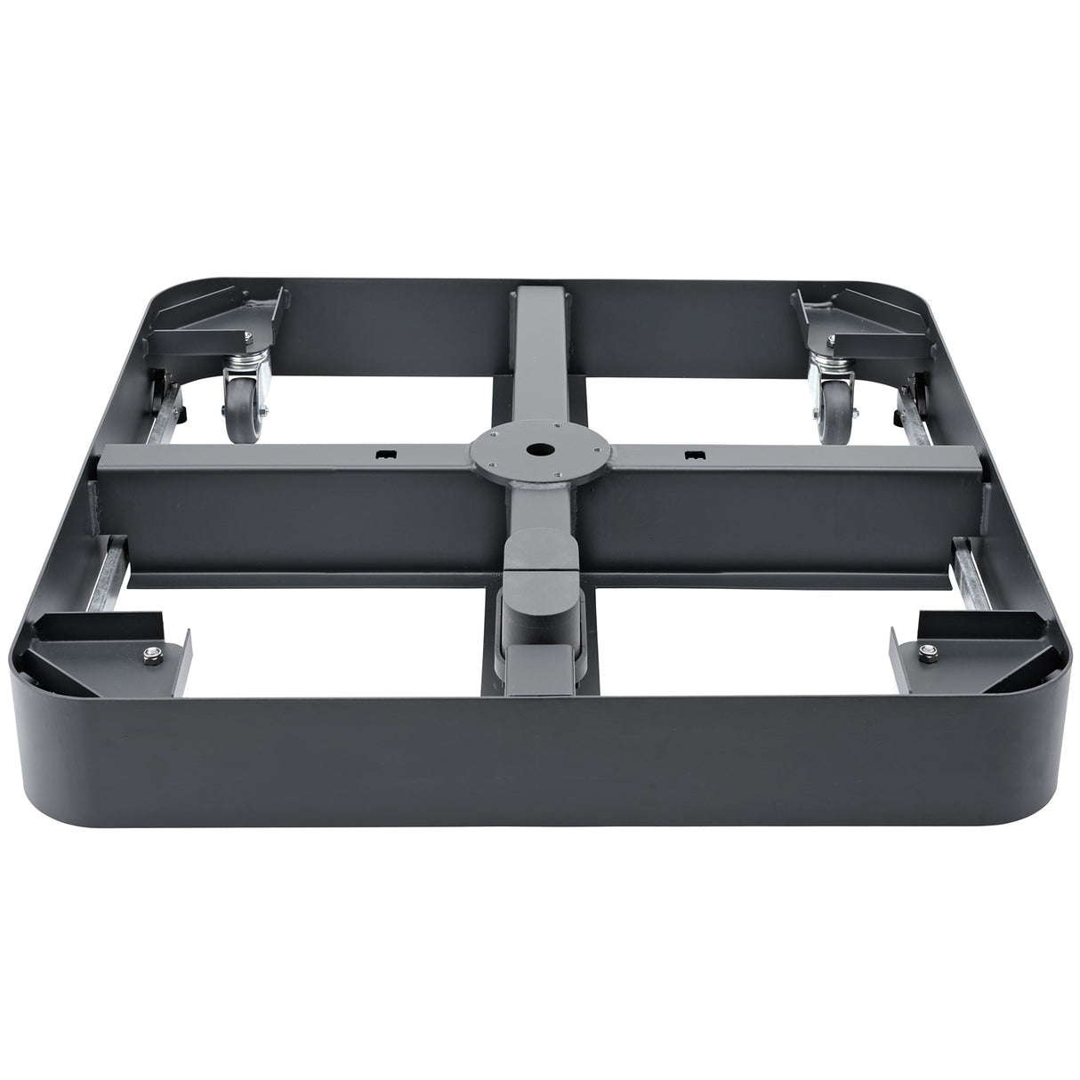 Glatz - Rollensockel M4, Rahmen anthrazit, 180 kg, mit Decorplatte anthrazit