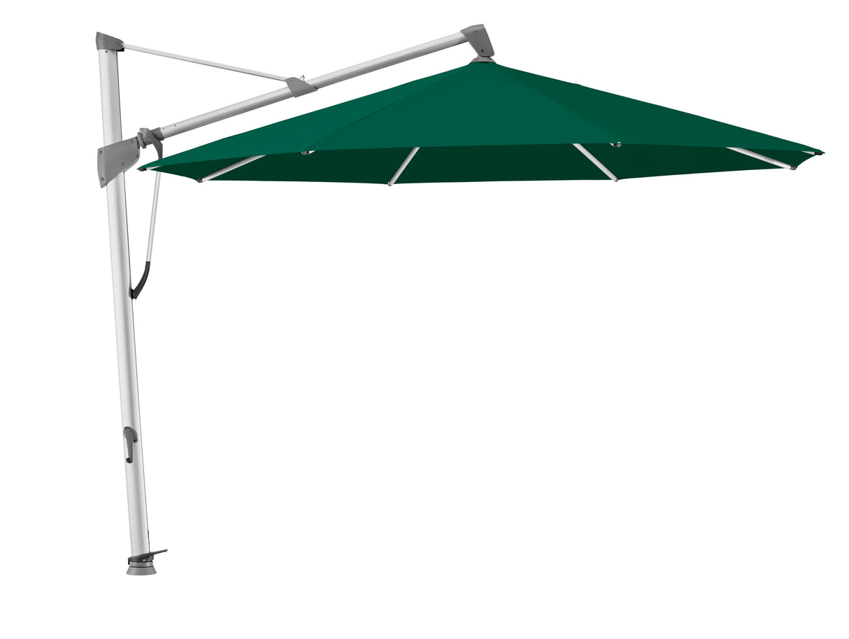 Glatz SOMBRANO Sonnenschirm, Gestell Aluminium natureloxiert - rund