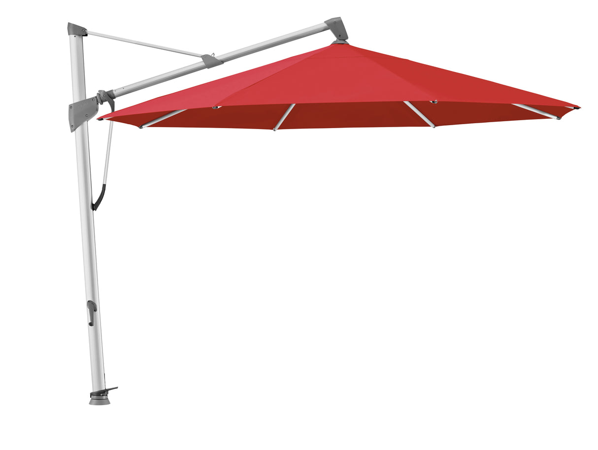 Glatz SOMBRANO Sonnenschirm, Gestell Aluminium natureloxiert - rund