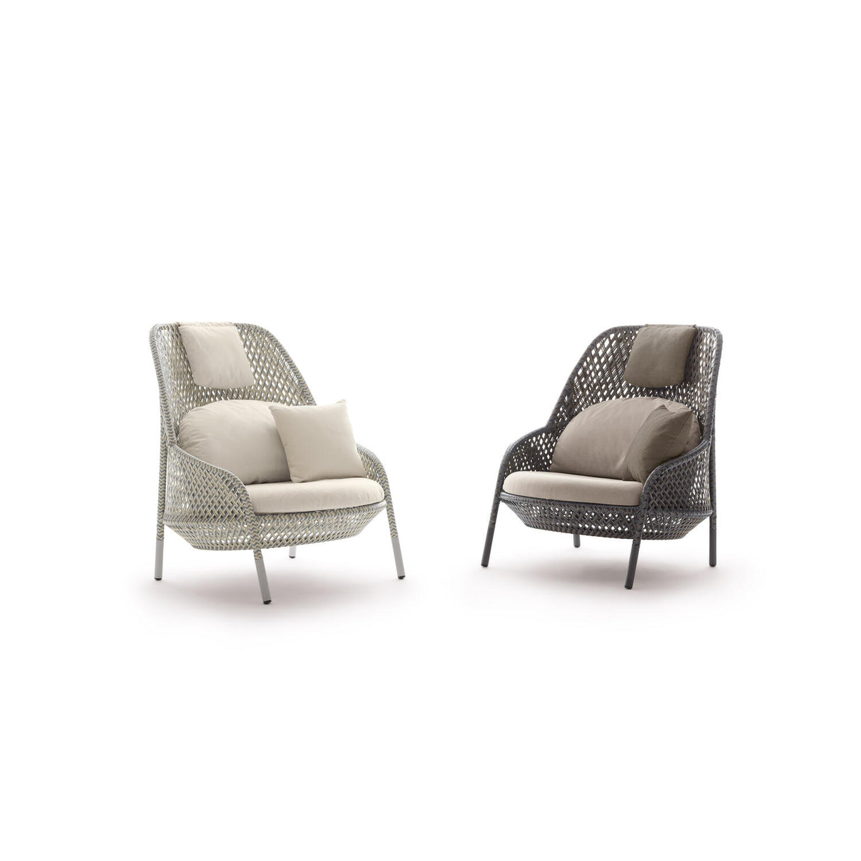 DEDON AHNDA 2er- Sofa inkl. Dry+ Sitz & Rückenkissen