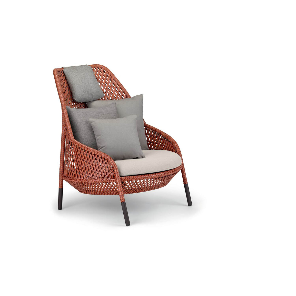 DEDON AHNDA Hochlehner inkl. Dry+ Sitz & Rückenkissen