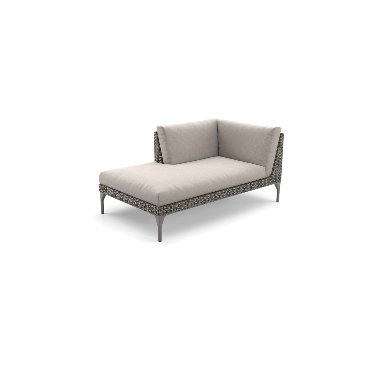 DEDON MU Daybed rechts inkl. Dry+ Kissenset