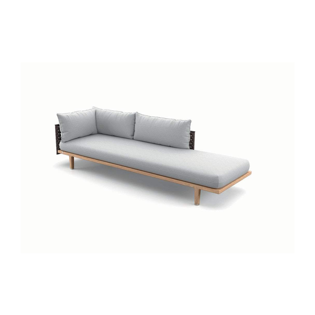 DEDON SEALINE verlängertes Daybed links inkl. Dry+ Kissenset