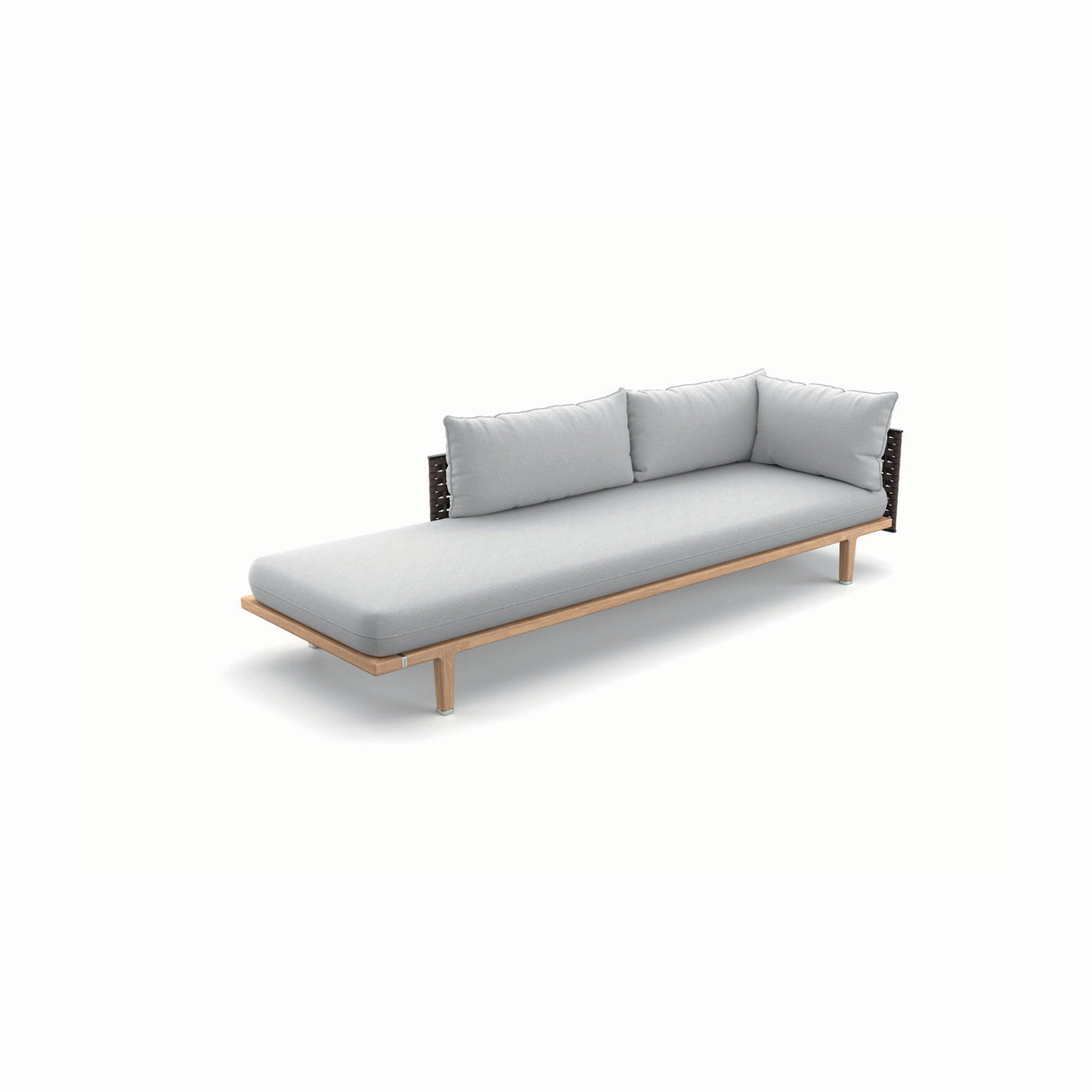 DEDON SEALINE verlängertes Daybed rechts inkl. Dry+ Kissenset