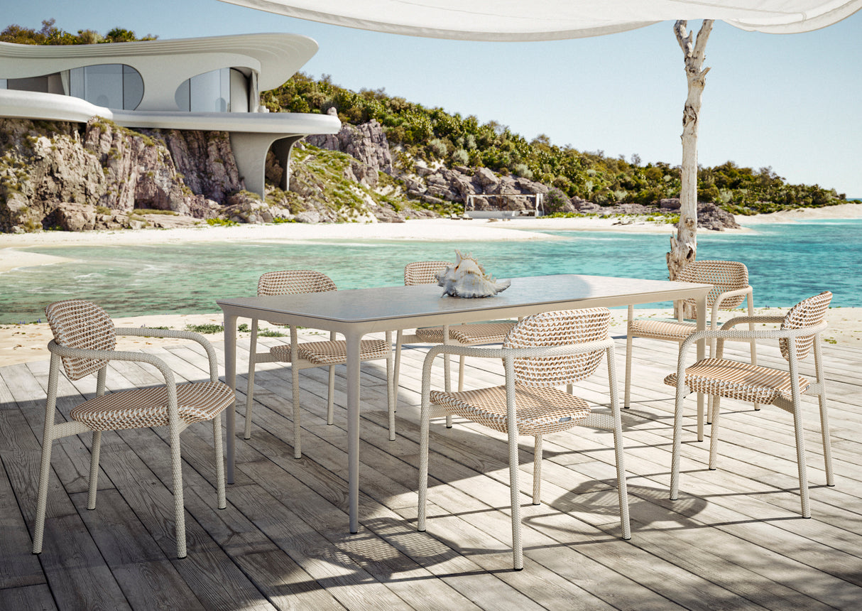 DEDON BELLMONDE Esstisch 95 cm x 95 cm