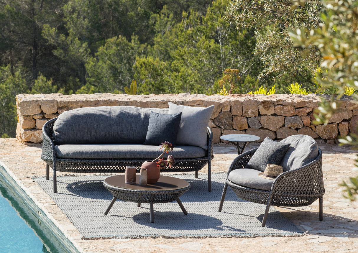 DEDON AHNDA 2er- Sofa inkl. Dry+ Sitz & Rückenkissen