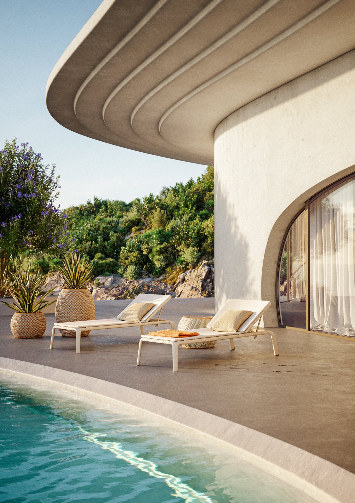 DEDON SEASHELL Barhocker