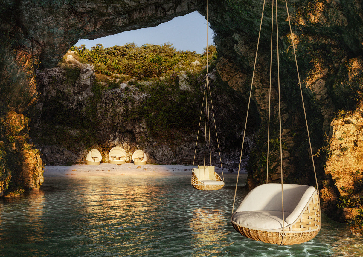 DEDON SWINGREST Hanging lounger inkl. Seil & Sitzkissen