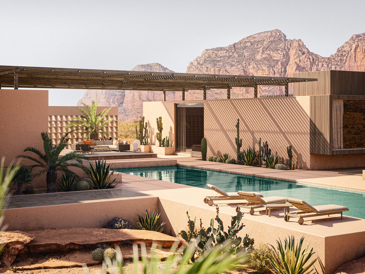 DEDON TIBBO Sonnenliege inkl. Kissen