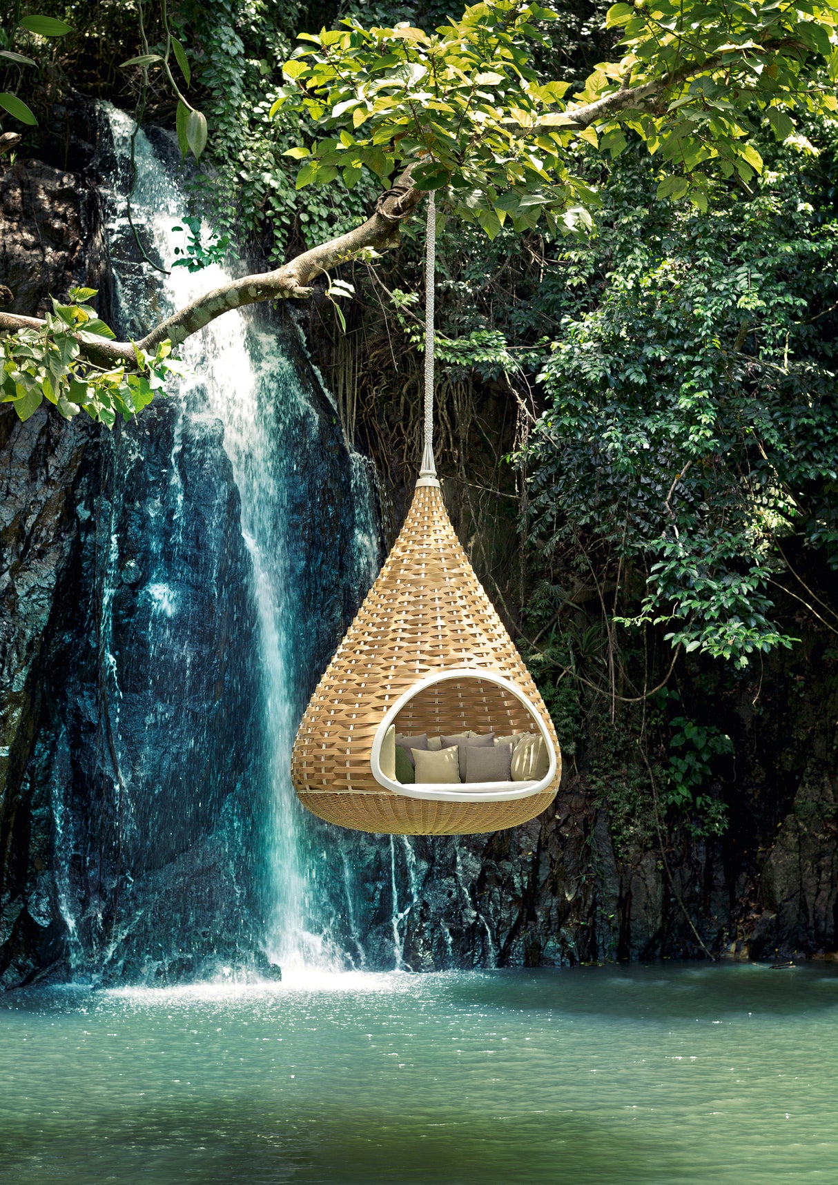 DEDON NESTREST Hanging lounger inkl. Sitzkissen