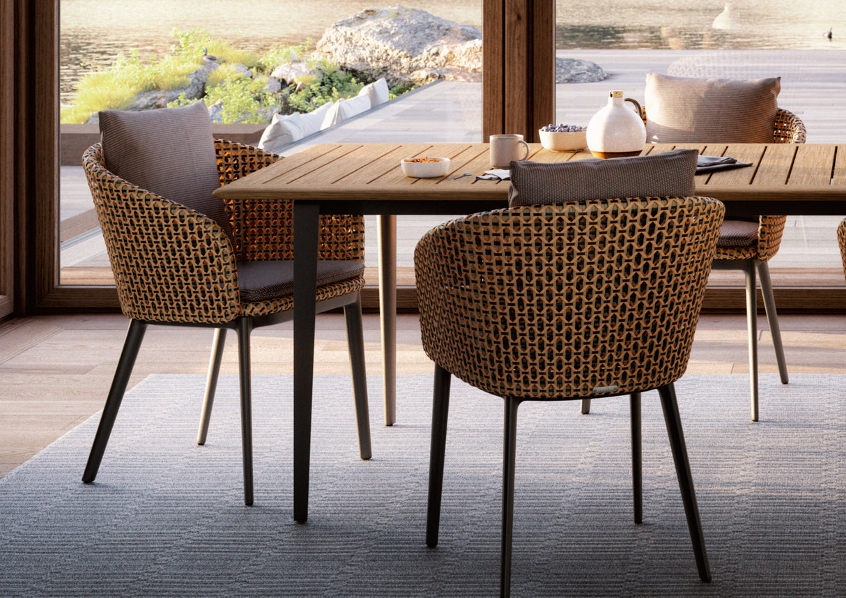 DEDON WA Esstisch 100 cm x 100 cm