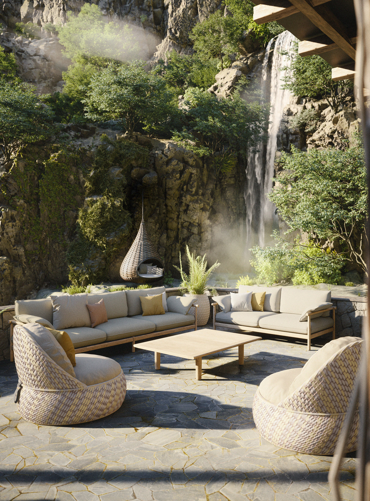 DEDON TIBBO Kaffeetische