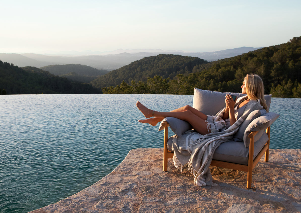 DEDON TIBBO 3er- Sofa inkl. Dry+ Sitz-, Rücken & Seitenkissen