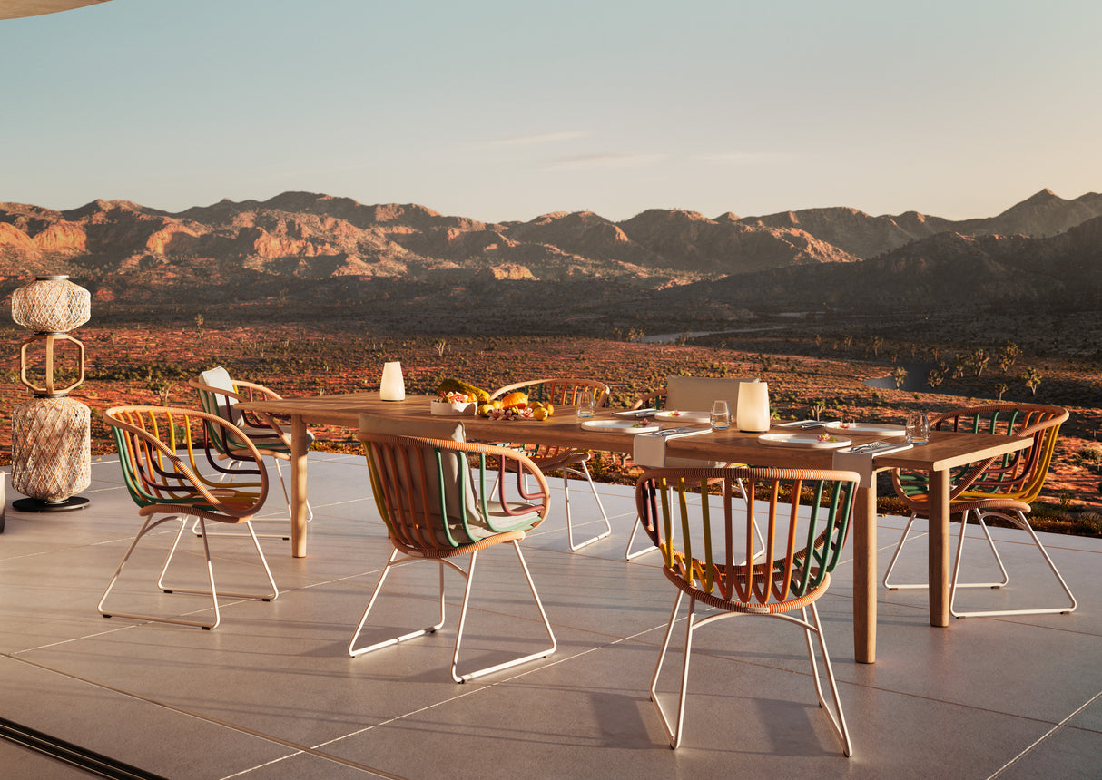 DEDON KIDA Armlehnenstuhl inkl. Dry+ Sitzkissen & Rückenkissen