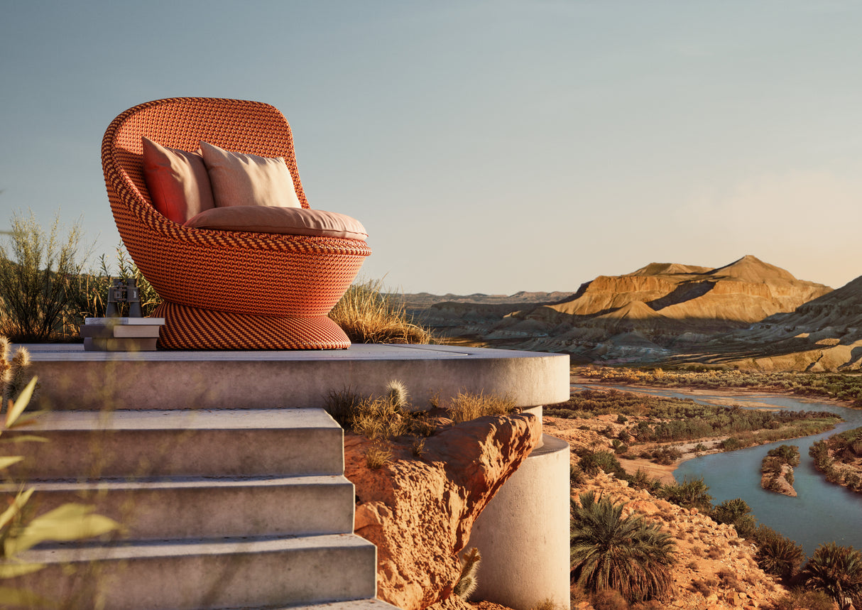 DEDON PAPYON Hochlehner inkl. Dry+ Kissen