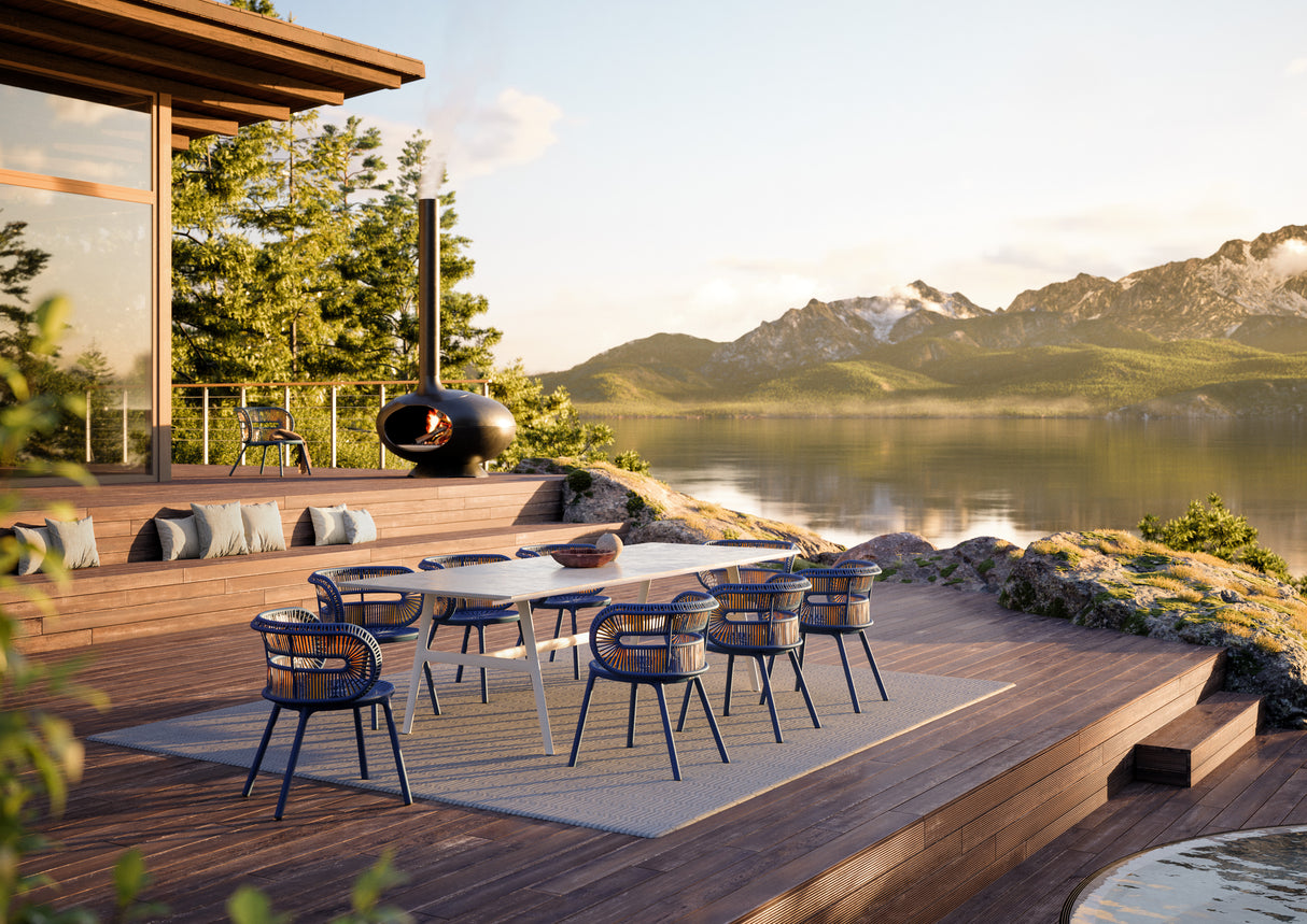 DEDON SEAX Esstisch 220 x 100 cm