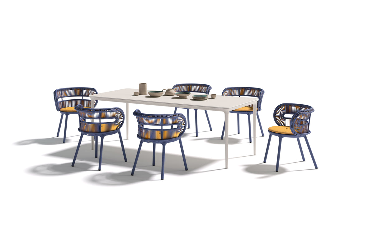 DEDON CIRQL NU Armlehnenstuhl mit Standfuß