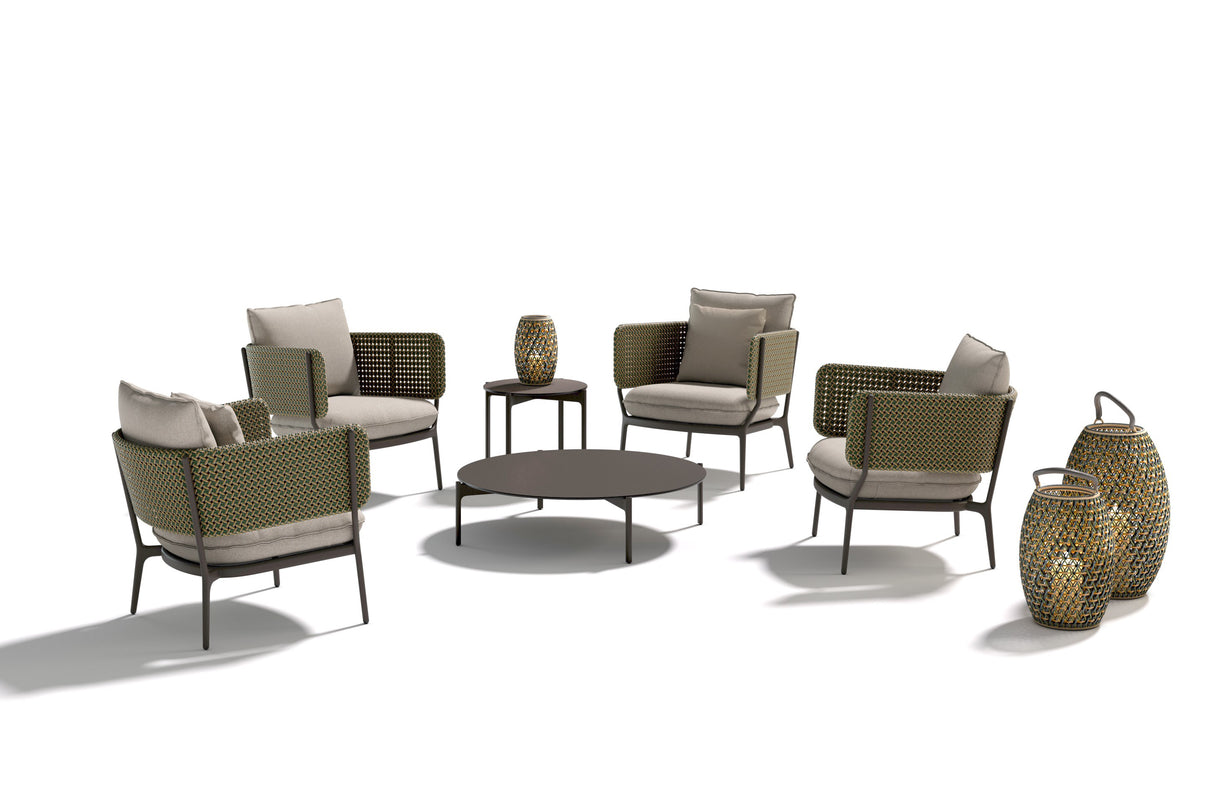 DEDON BELLMONDE Sessel inkl. Sitzkissen & Rückenkissen