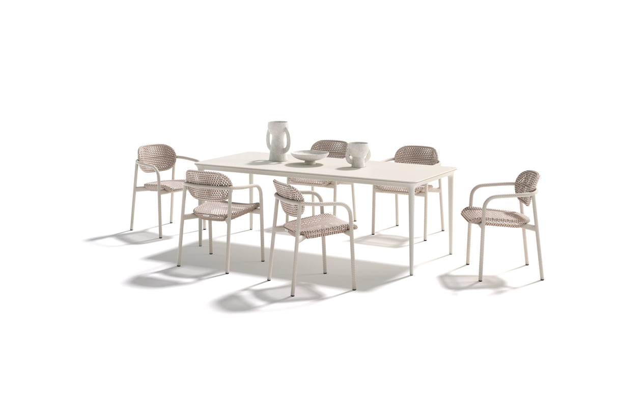 DEDON BELLMONDE Esstisch 170 cm x 95 cm