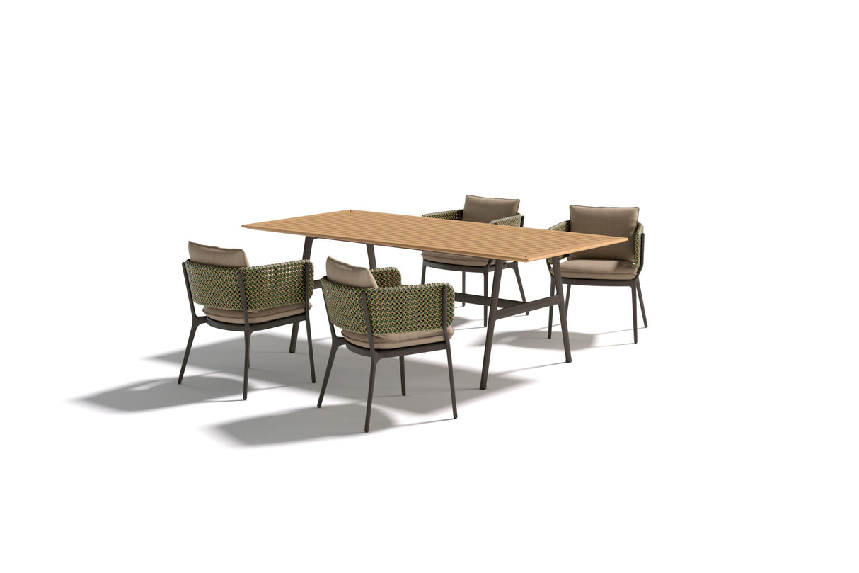 DEDON SEAX Esstisch 220 x 100 cm