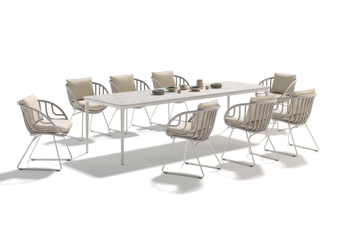 DEDON BELLMONDE Esstisch 220 cm x 95 cm