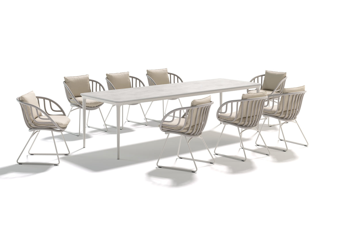 DEDON KIDA Armlehnenstuhl inkl. Dry+ Sitzkissen & Rückenkissen