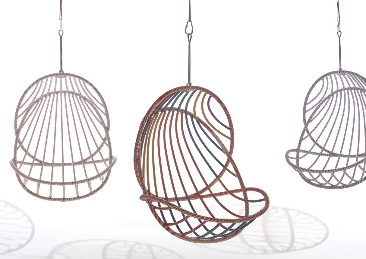 DEDON KIDA hängender Sessel inkl. Endlosschlaufe & Kissen