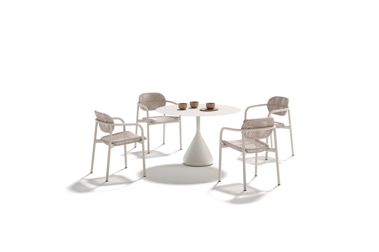 DEDON SATELLITE Esstisch 80 x 80 cm