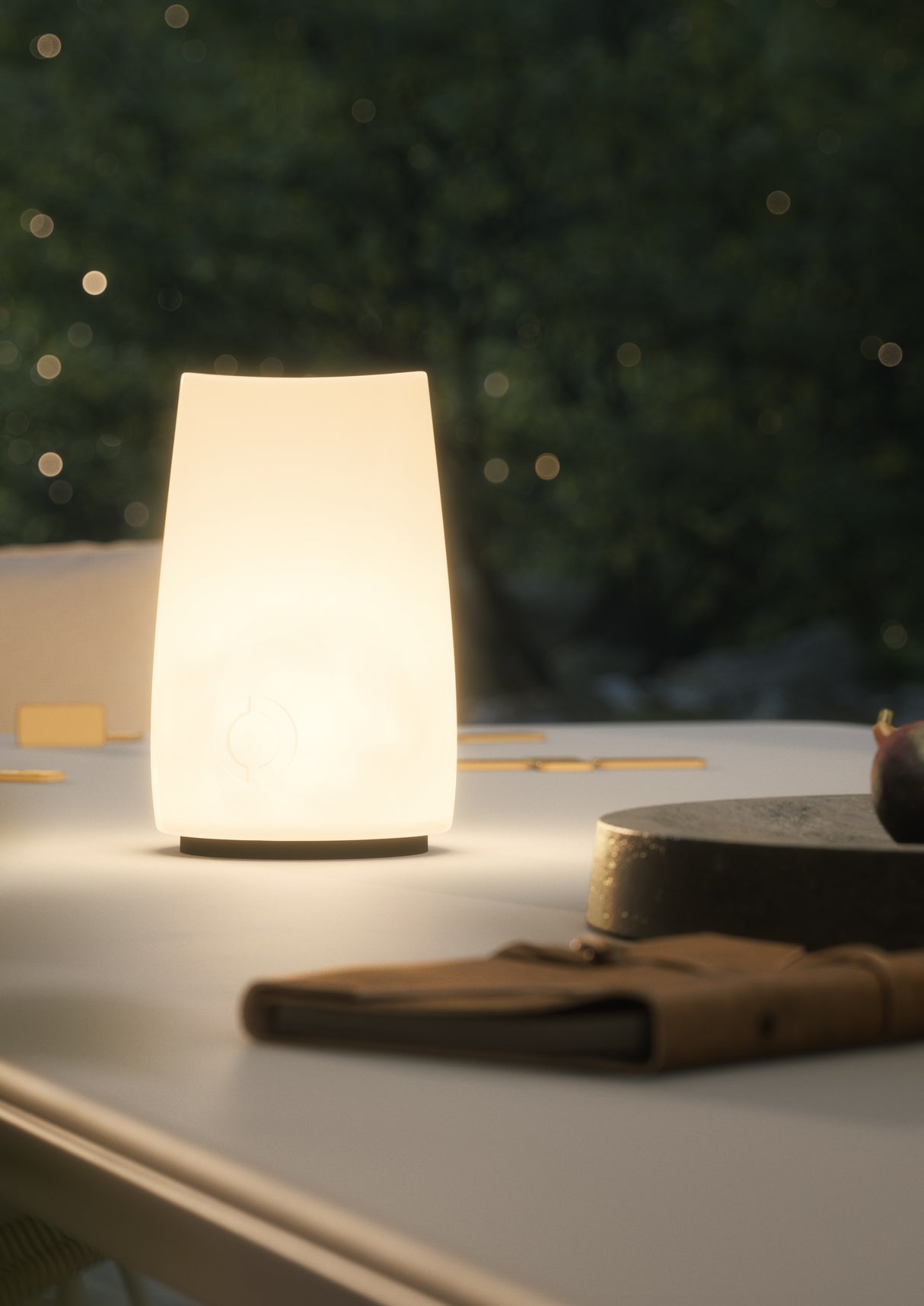 DEDON OMBII LED Leuchte inkl. USB-C Kabel,Induktiver Ladestation und USB-C Ladegerät