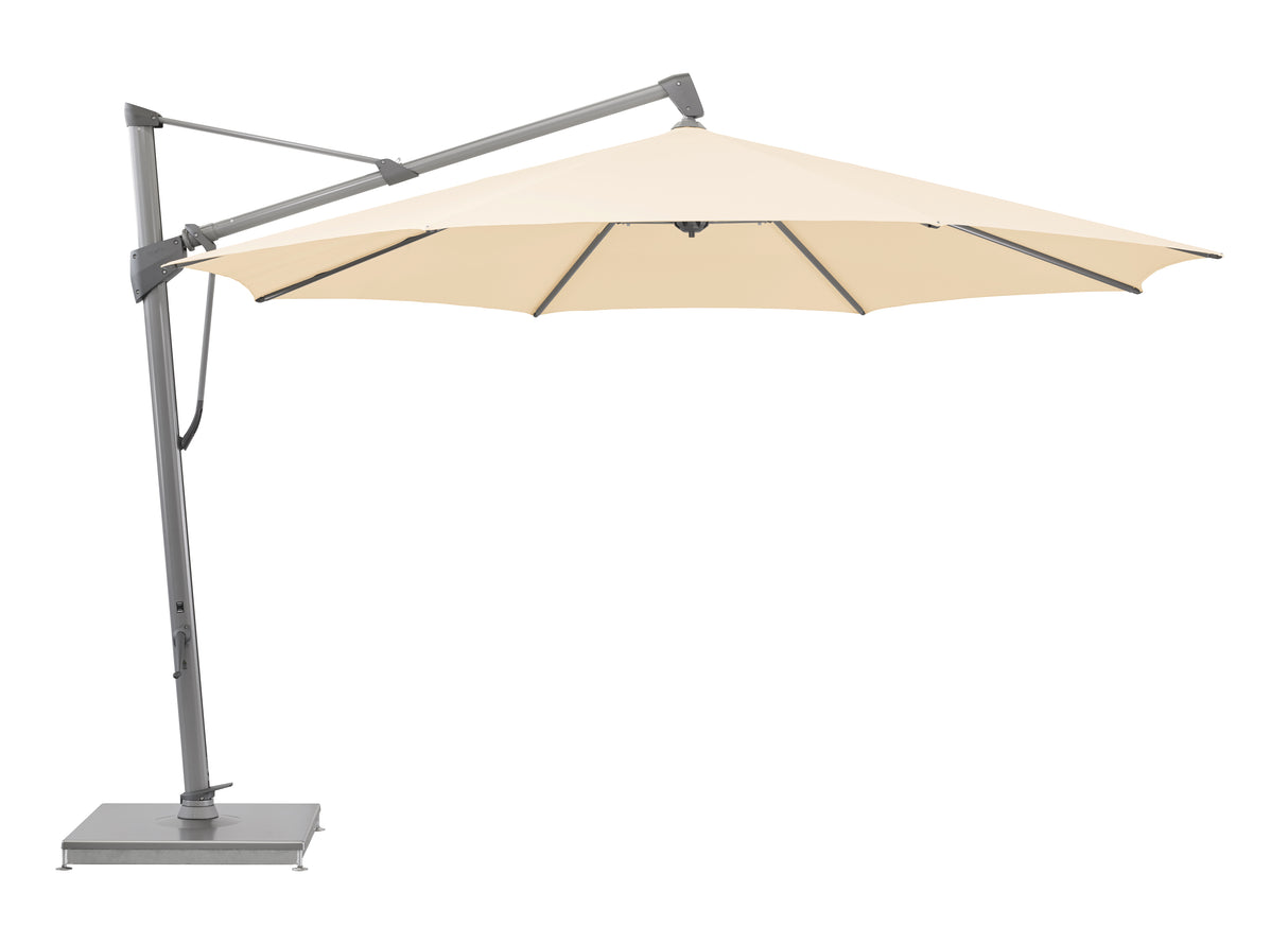 Glatz SOMBRANO Sonnenschirm, Gestell Aluminium natureloxiert - rund