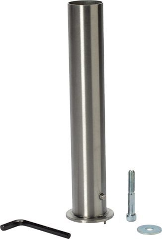 Glatz - Standrohr Z,P+,Edelstahl, für den GLATZ PENDALEX Schirm